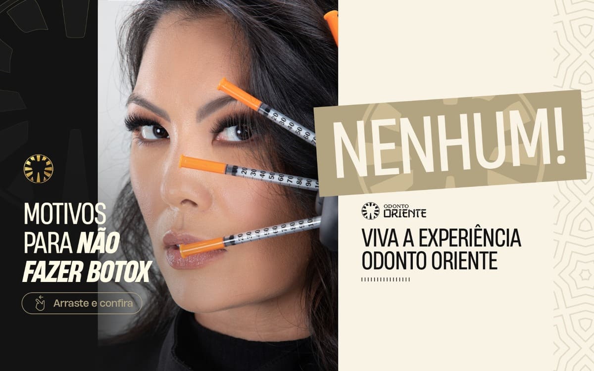 Motivos para não fazer botox